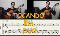 Tocando em Duo - Melhore sua Leitura Musical ao Violão Tocando em Duo - Moderato 1 F. Carulli